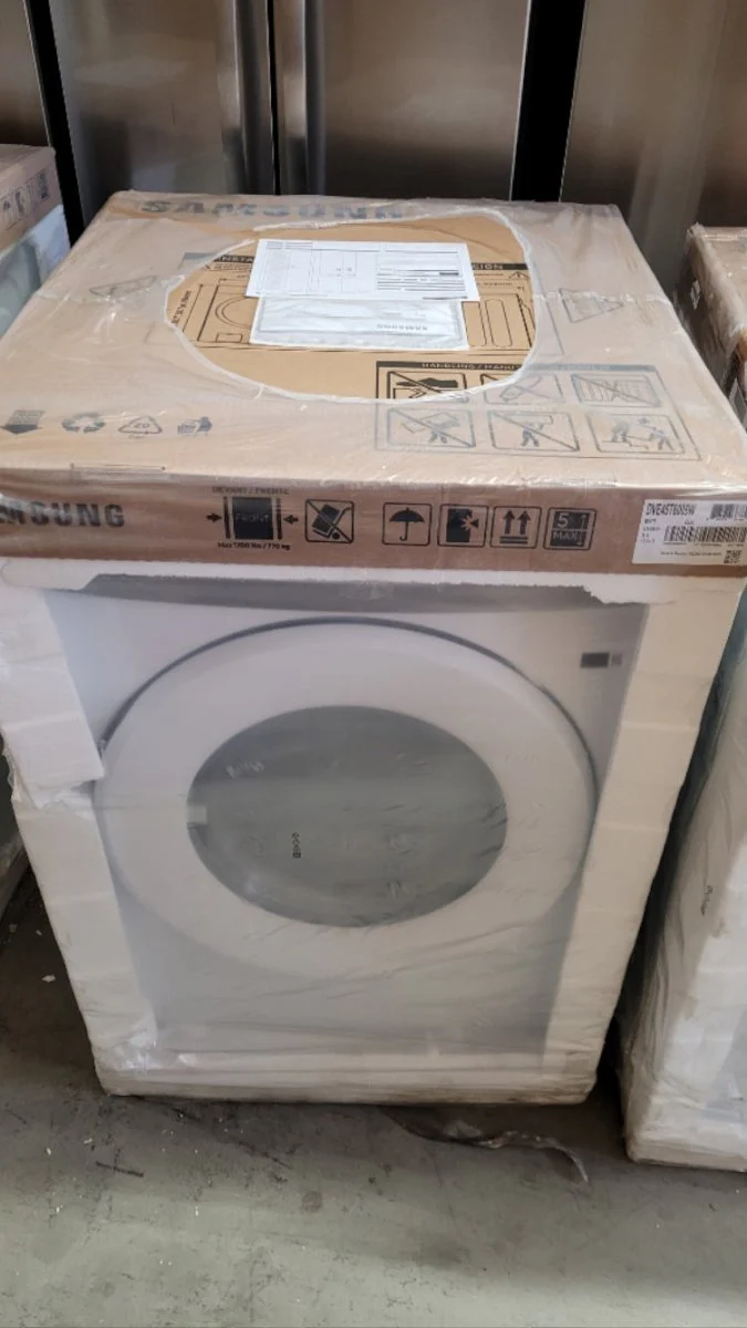 DVE45T6005W - DRYERS - Samsung - Electric - White - Open Box - Image 2