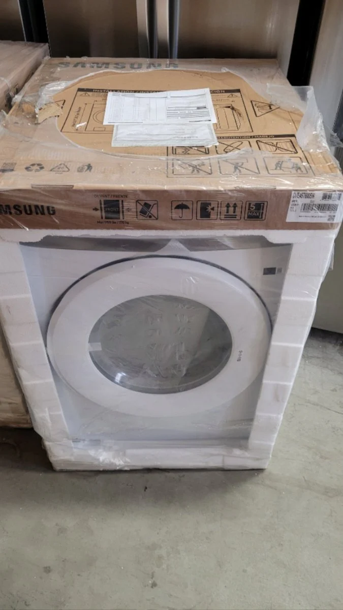 DVE45T6005W - DRYERS - Samsung - Electric - White - Open Box - Image 2