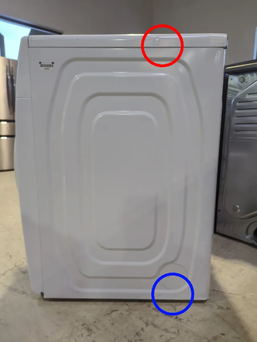 DVE45T6005W - DRYERS - Samsung - Electric - White - Open Box - Image 3