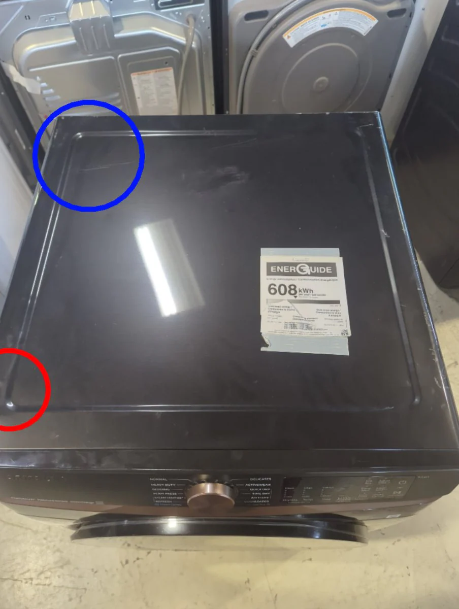 DVE50BG8300V - DRYERS - Samsung - Electric - Black - Open Box - Image 3