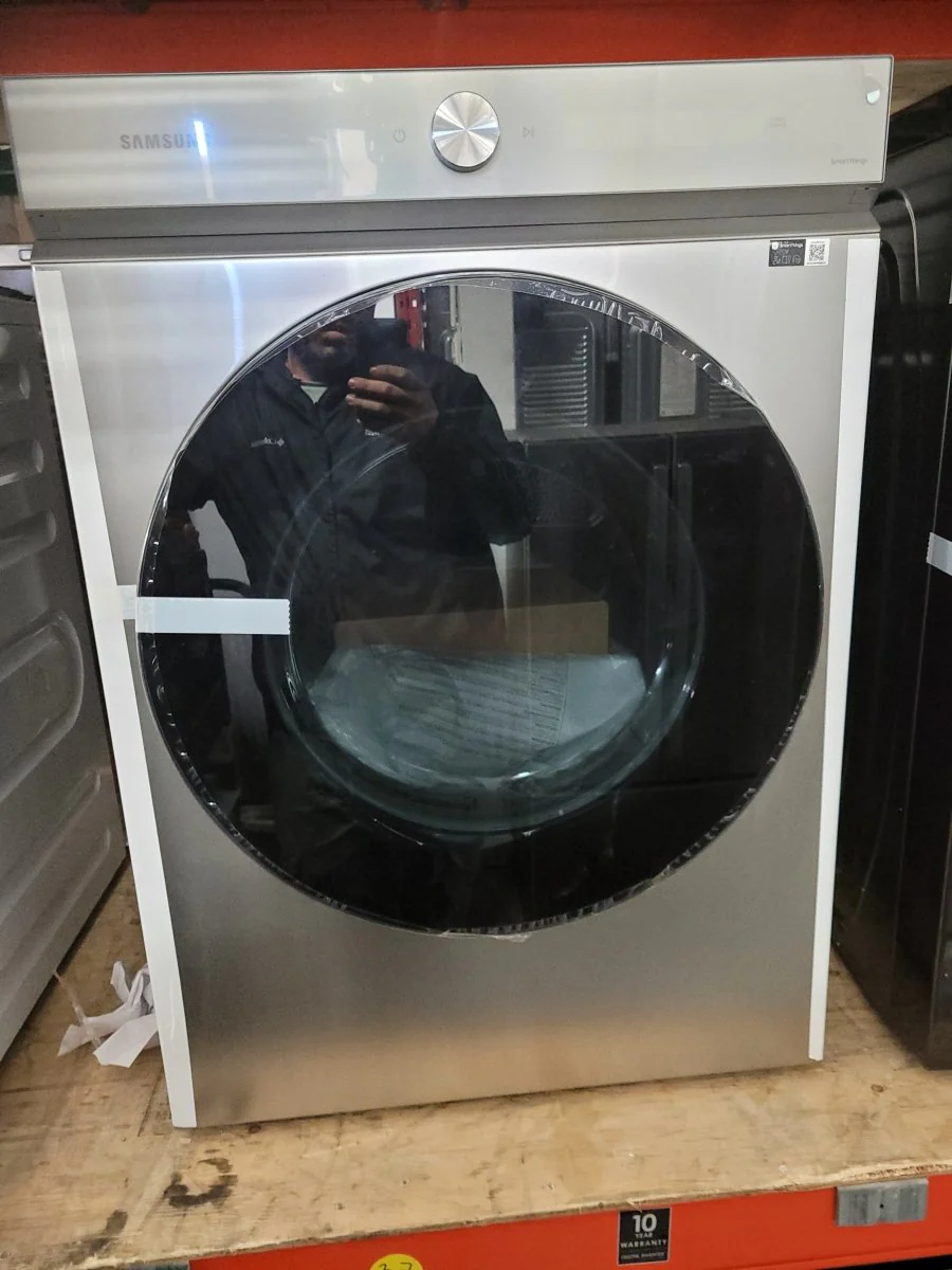 DVE53BB8700TAC - DRYERS - Samsung - Electric - Stainless Steel - Open Box - Image 3