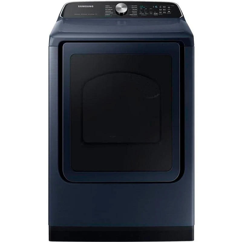 DVE54CG7155D - DRYERS - Samsung - Electric - Brushed Navy - Open Box