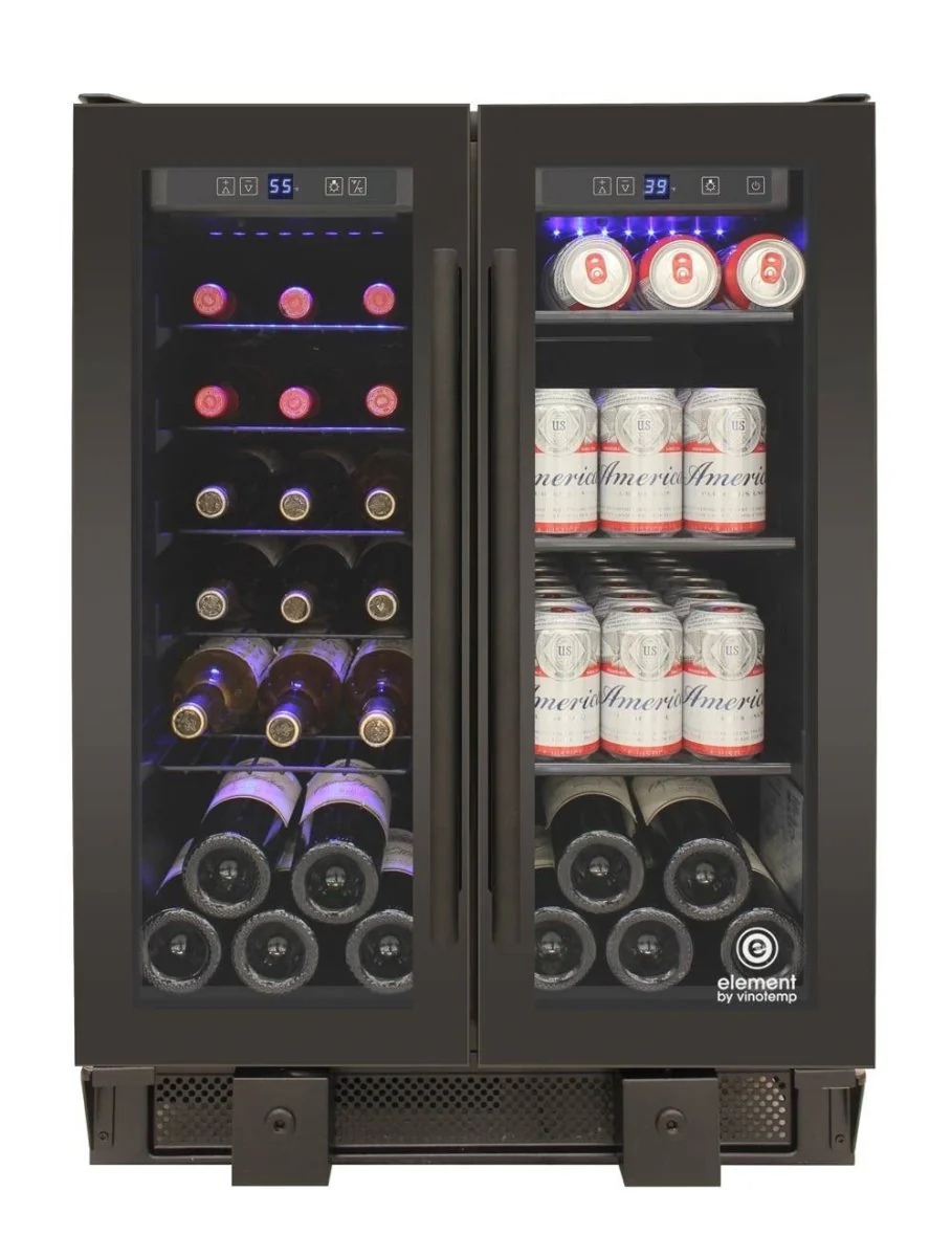 EL-BWC102-02 - WINE STORAGE - Vinotemp - black stainless steel frame - Open Box - Image 5
