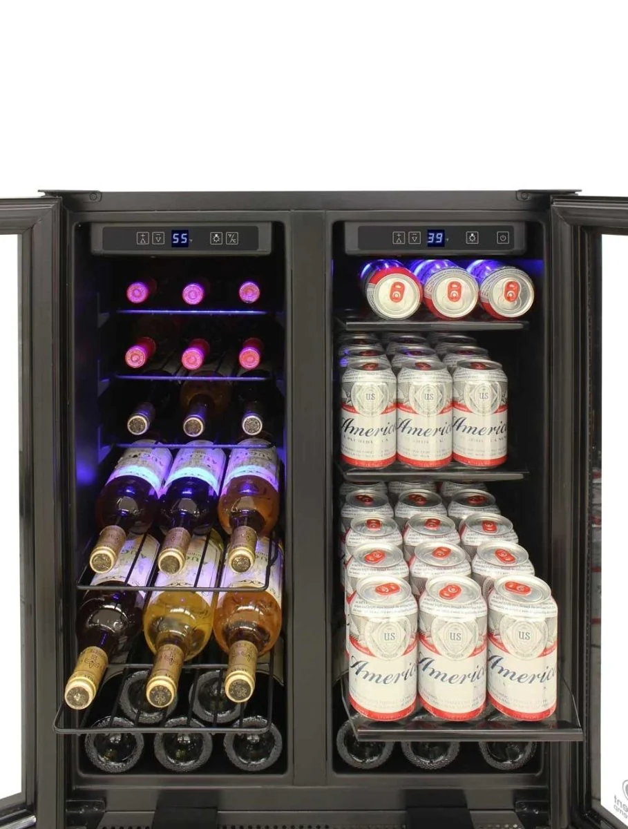 EL-BWC102-02 - WINE STORAGE - Vinotemp - black stainless steel frame - Open Box - Image 7