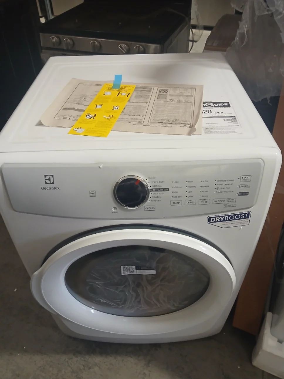 ELFE733CAW - DRYERS - Electrolux - Electric - White - Open Box - Image 2