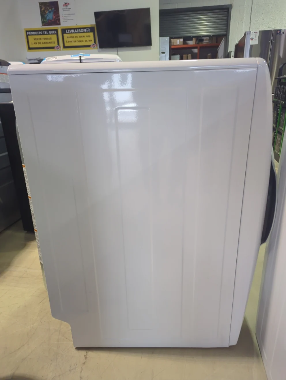 ELFE733CAW - DRYERS - Electrolux - Electric - White - Open Box - Image 3