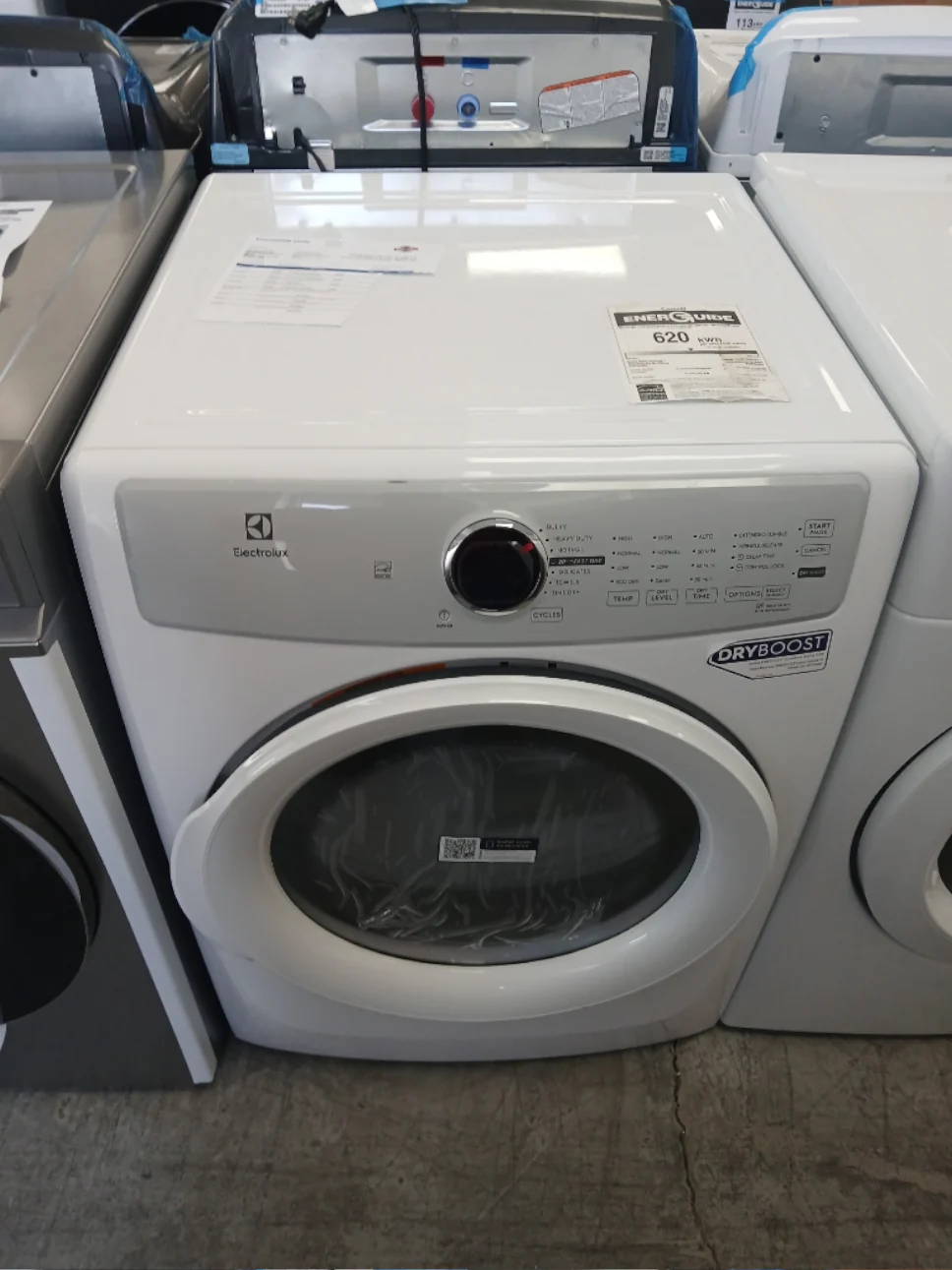 ELFE733CAW - DRYERS - Electrolux - Electric - White - Open Box - Image 2