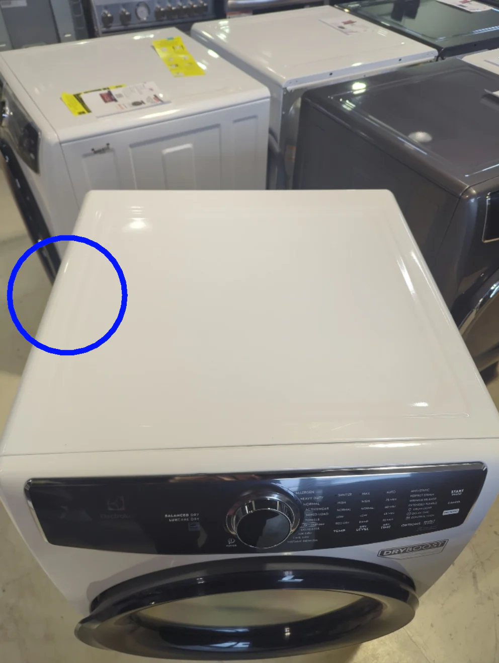 ELFE762CBW - DRYERS - Electrolux - Electric - White - Open Box - Image 3
