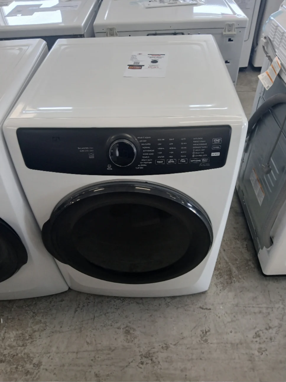 ELFE773CAW - DRYERS - Electrolux - Electric - White - Open Box - Image 2