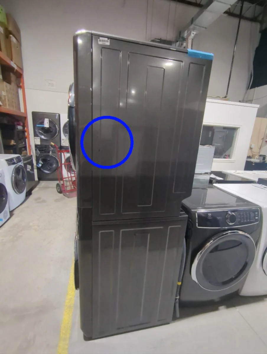 ELTE760CAT - LAUNDRY CENTERS - Electrolux - Stacked Washer/Dryer - Electric - Titanium - Open Box - Image 3