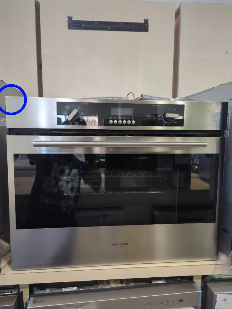 F1SM30S1 - WALL OVENS - Fulgor - Single Oven - Stainless Steel - Open Box - Image 5
