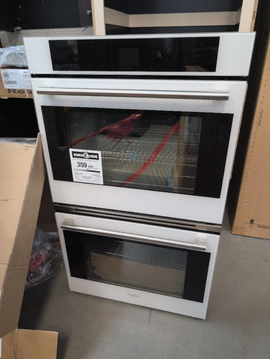F7DP30W1 - WALL OVENS - Fulgor Milano - Double Oven - White - Open Box - Image 2