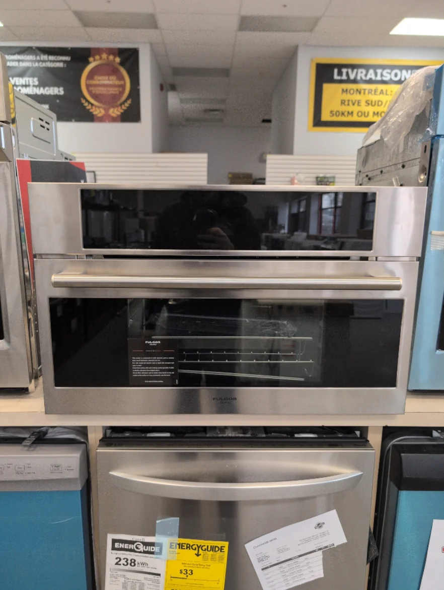 F7DSCO30S1 - WALL OVENS - Fulgor Milano - Single Oven - Stainless Steel - Open Box - Image 2