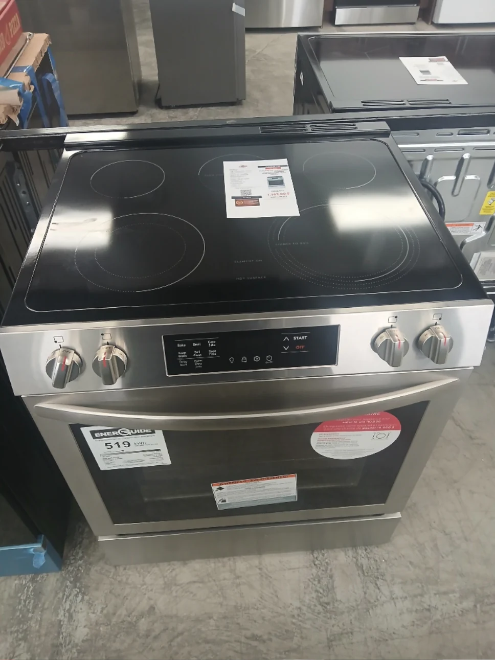 FCFE308CAS - RANGES - Frigidaire - Electric - Stainless Steel - Open Box - Image 2