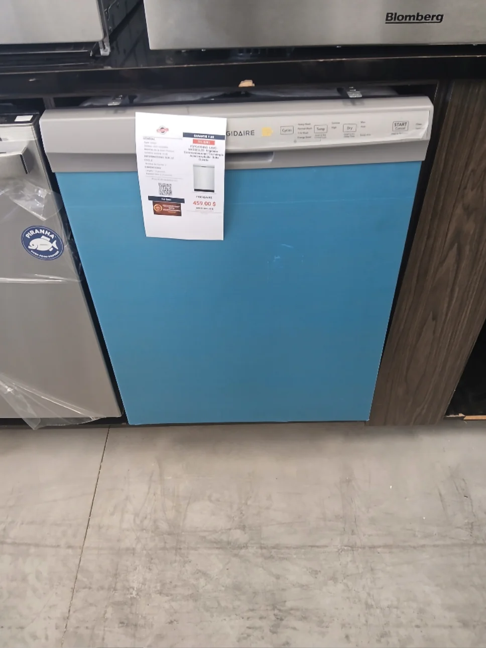 FDPC4314AS - DISHWASHERS - Frigidaire - Front Controls Single Drawer - Stainless Steel - Open Box - Image 2