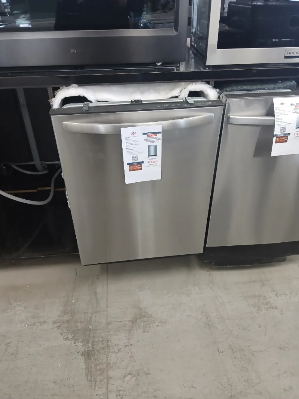 FDPH4316AS - DISHWASHERS - Frigidaire - Front Controls Single Drawer - Stainless Steel - Open Box - Image 2