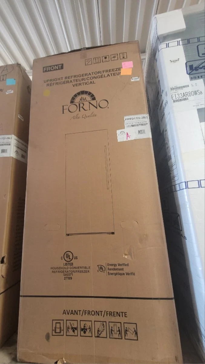 FFFFD1722-28LS - REFRIGERATORS - Forno - All Refrigerator - Stainless Steel - Open Box - Image 3