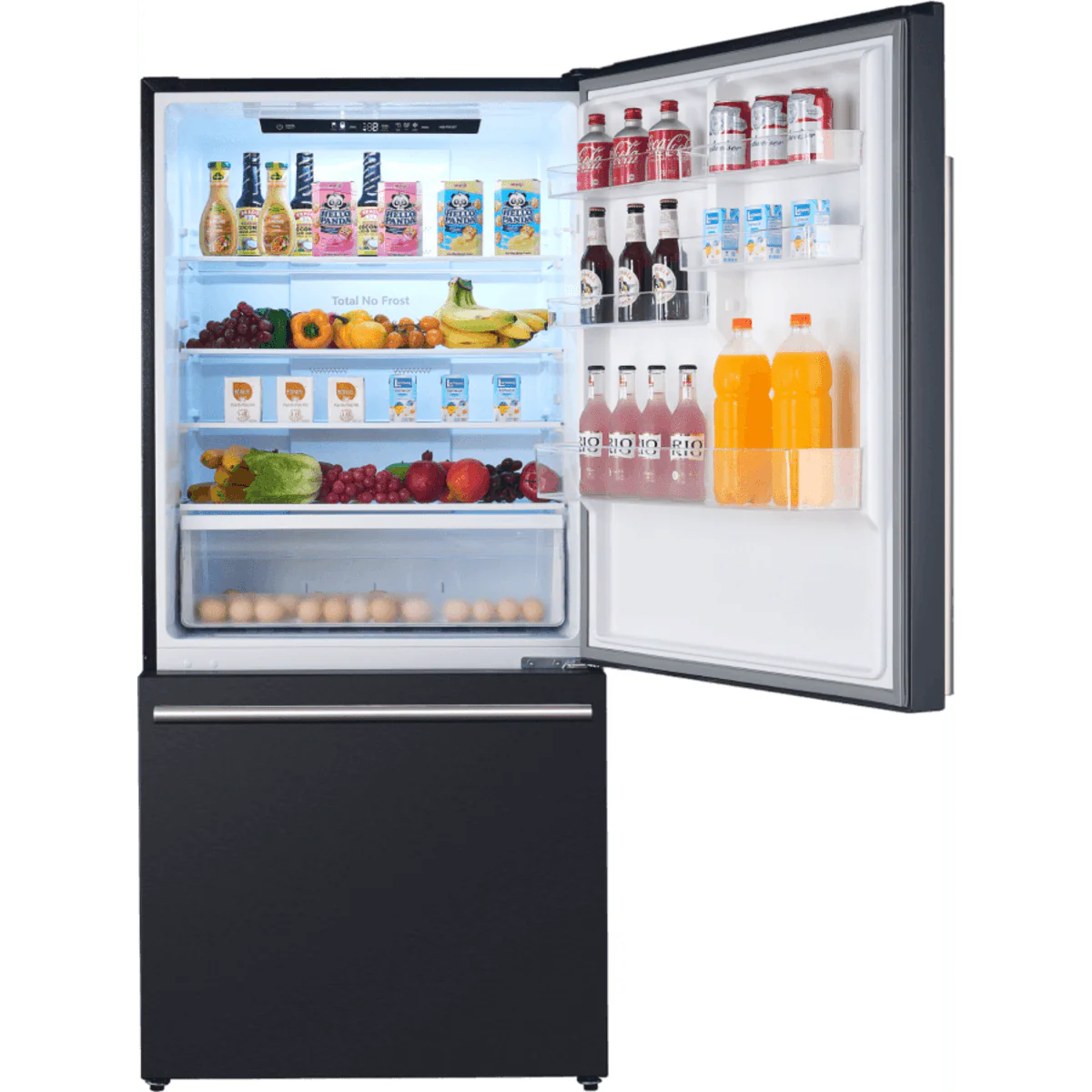 FFFFD1785-31BK - REFRIGERATORS - Forno - Bottom Freezer - Black Stainless - Open Box - Image 7