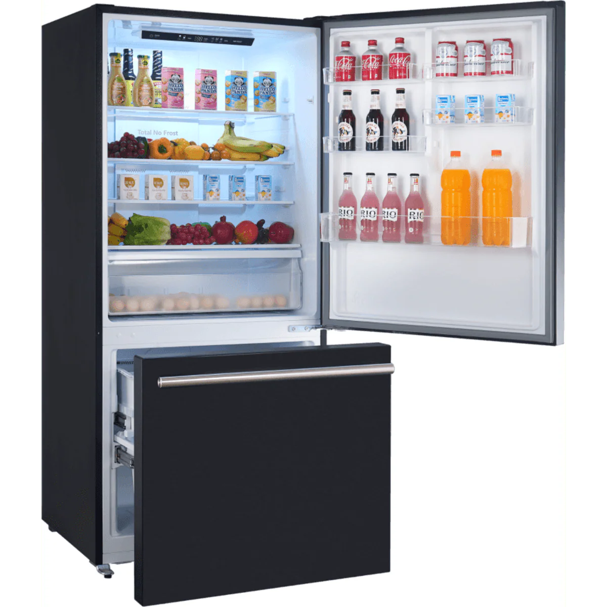 FFFFD1785-31BK - REFRIGERATORS - Forno - Bottom Freezer - Black Stainless - Open Box - Image 8