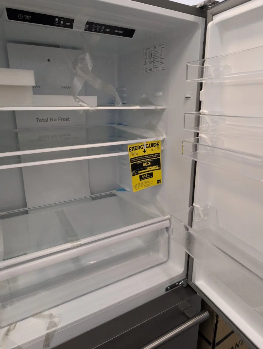 FFFFD1785-31S - REFRIGERATORS - Forno - Bottom Freezer - Stainless Steel - Open Box - Image 3
