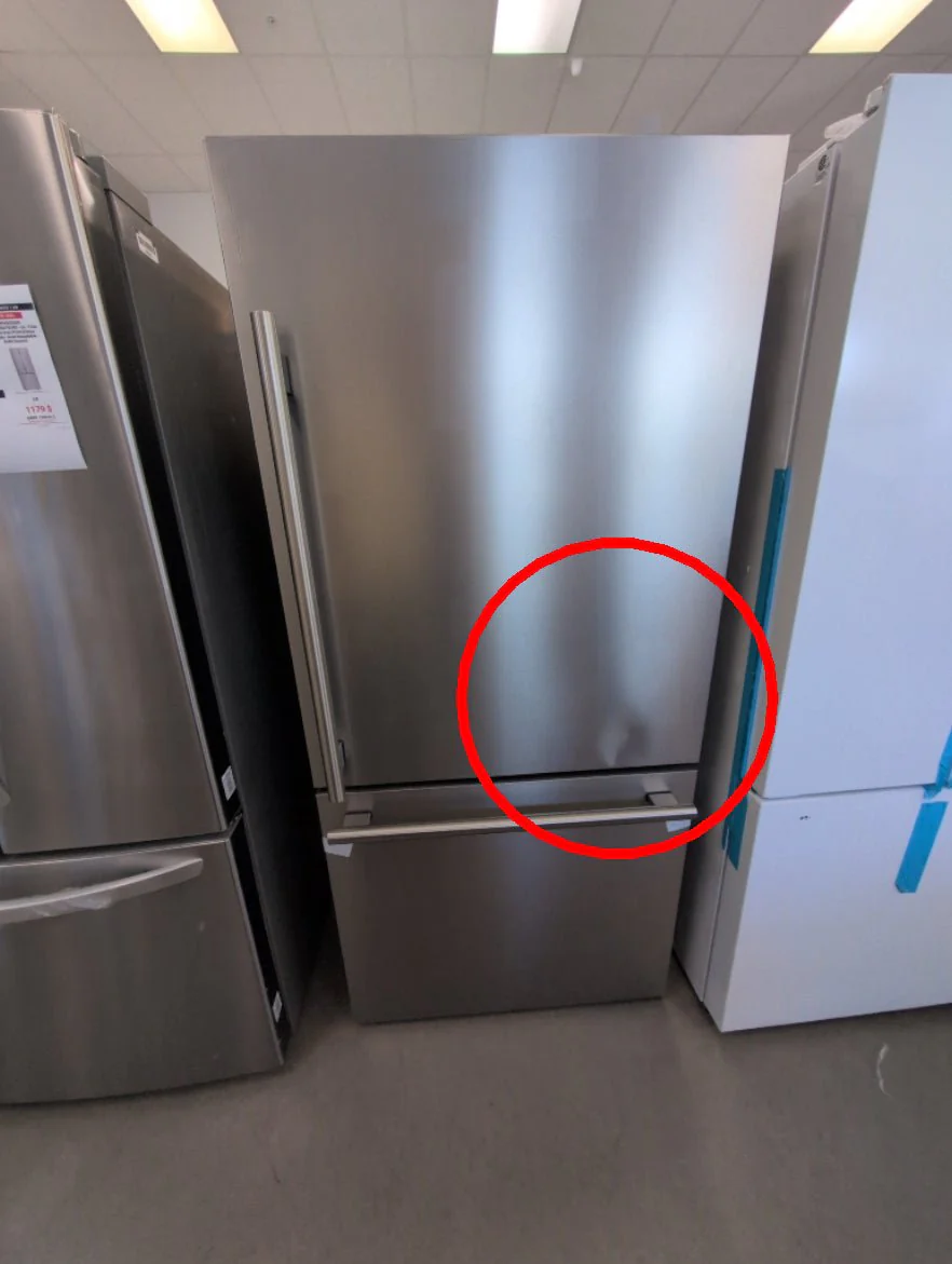 FFFFD1785-31S - REFRIGERATORS - Forno - Bottom Freezer - Stainless Steel - Open Box - Image 3