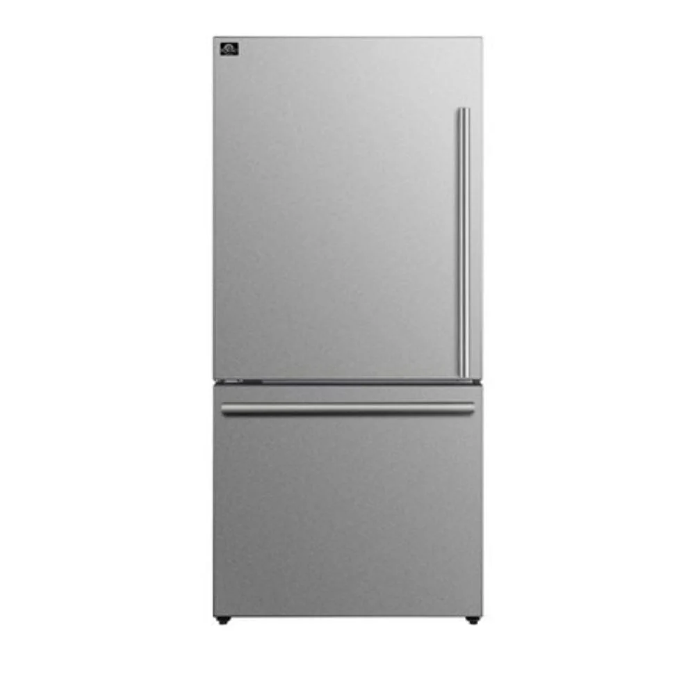 FFFFD1786-31S - REFRIGERATORS - Forno - Bottom Freezer - Stainless Steel - Open Box