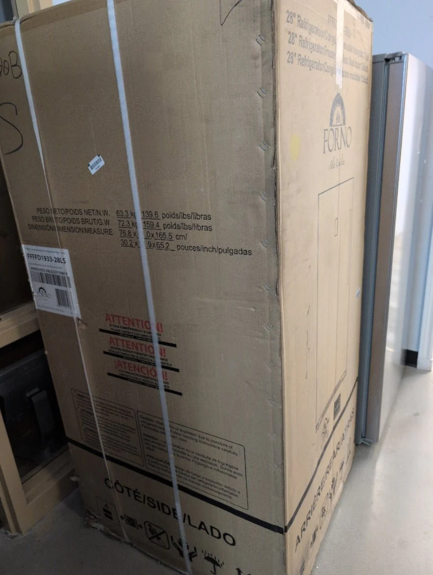 FFFFD1933-28L - FREEZERS - Forno - Stainless steel - Open Box - Image 3