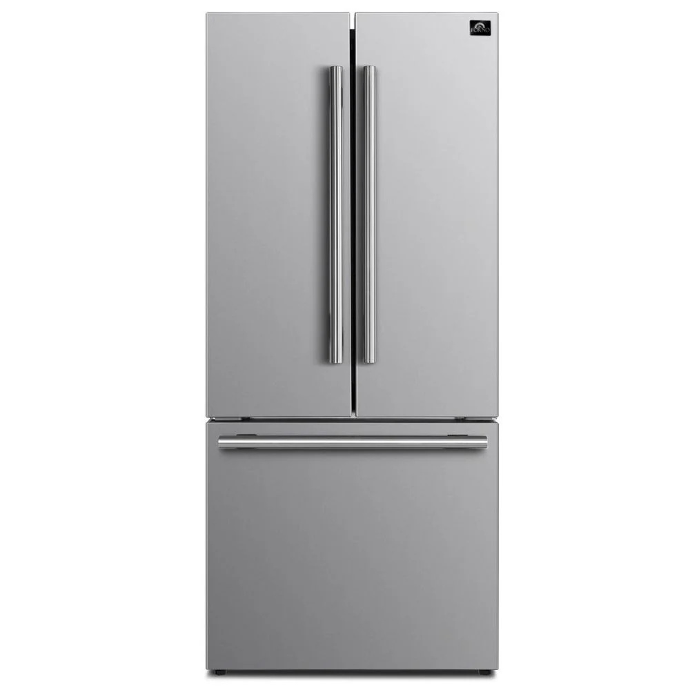 FFFFD1974-31SB - REFRIGERATORS - Forno - French 3-Door - Stainless Steel - Open Box