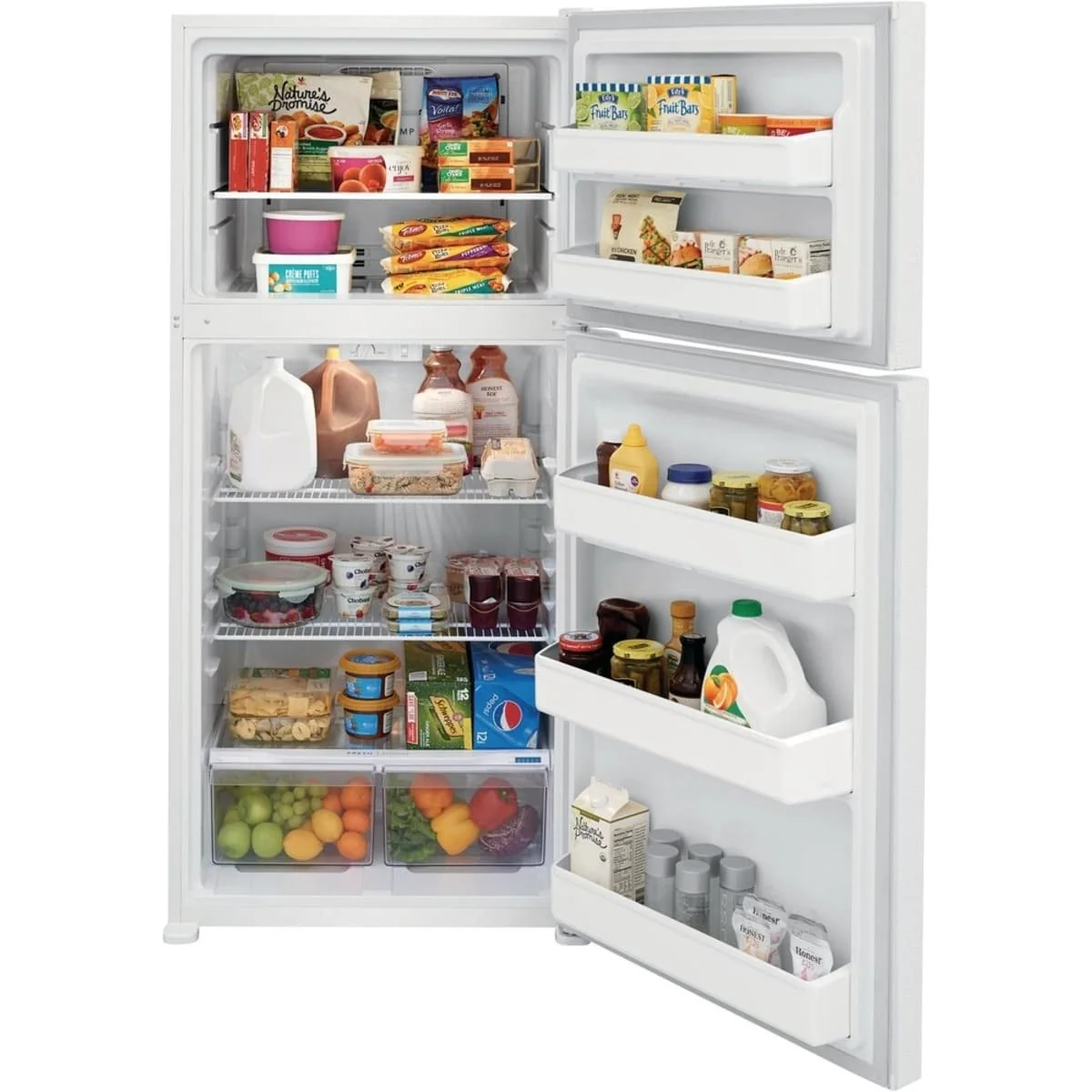 FFHT1814WW - REFRIGERATORS - Frigidaire - Top Freezer - White - Open Box - Image 2