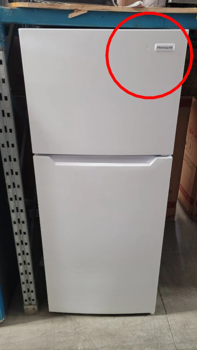 FFHT1822UW - REFRIGERATORS - Frigidaire - Top Freezer - White - Open Box - Image 3