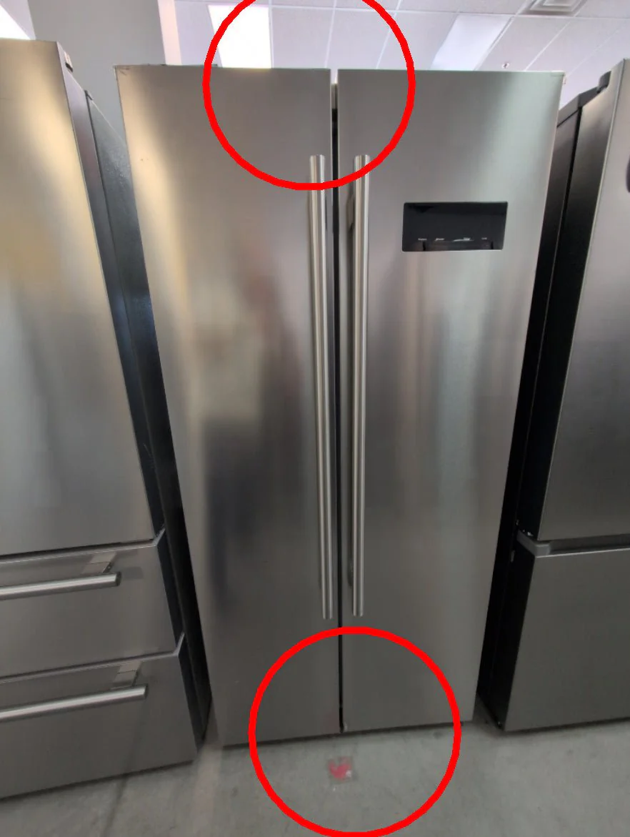 FFRBI1805-33SB - REFRIGERATORS - Forno - Side by side - Stainless Steel - Open Box - Image 4