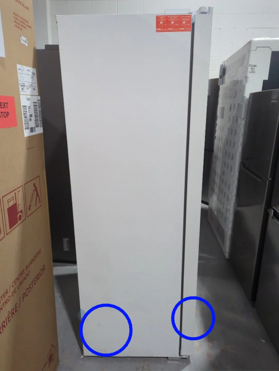 FFRBI1805-33W - REFRIGERATORS - Forno - Side by side - White - Open Box - Image 3
