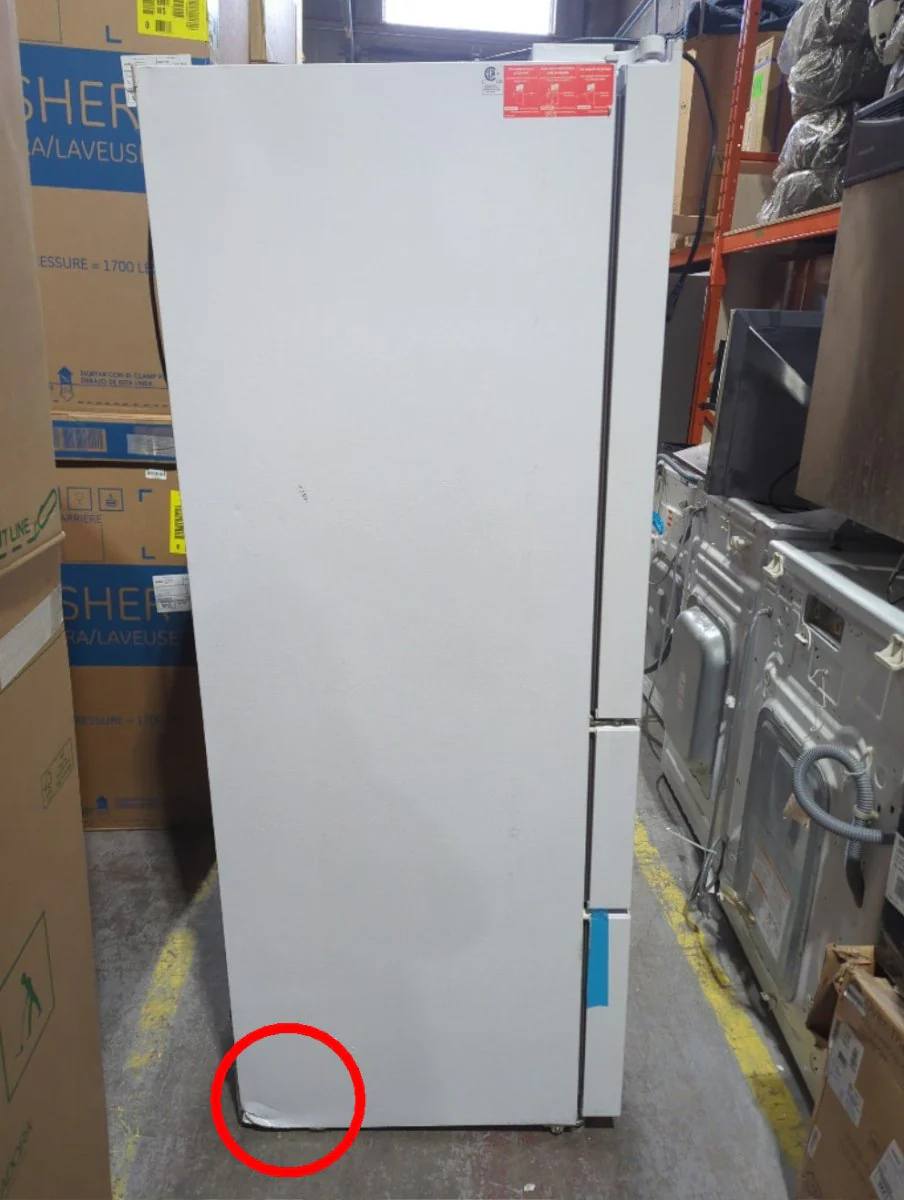 FFRBI1820-36SB - REFRIGERATORS - Forno - French 4-Door - Stainless Steel - Open Box - Image 3