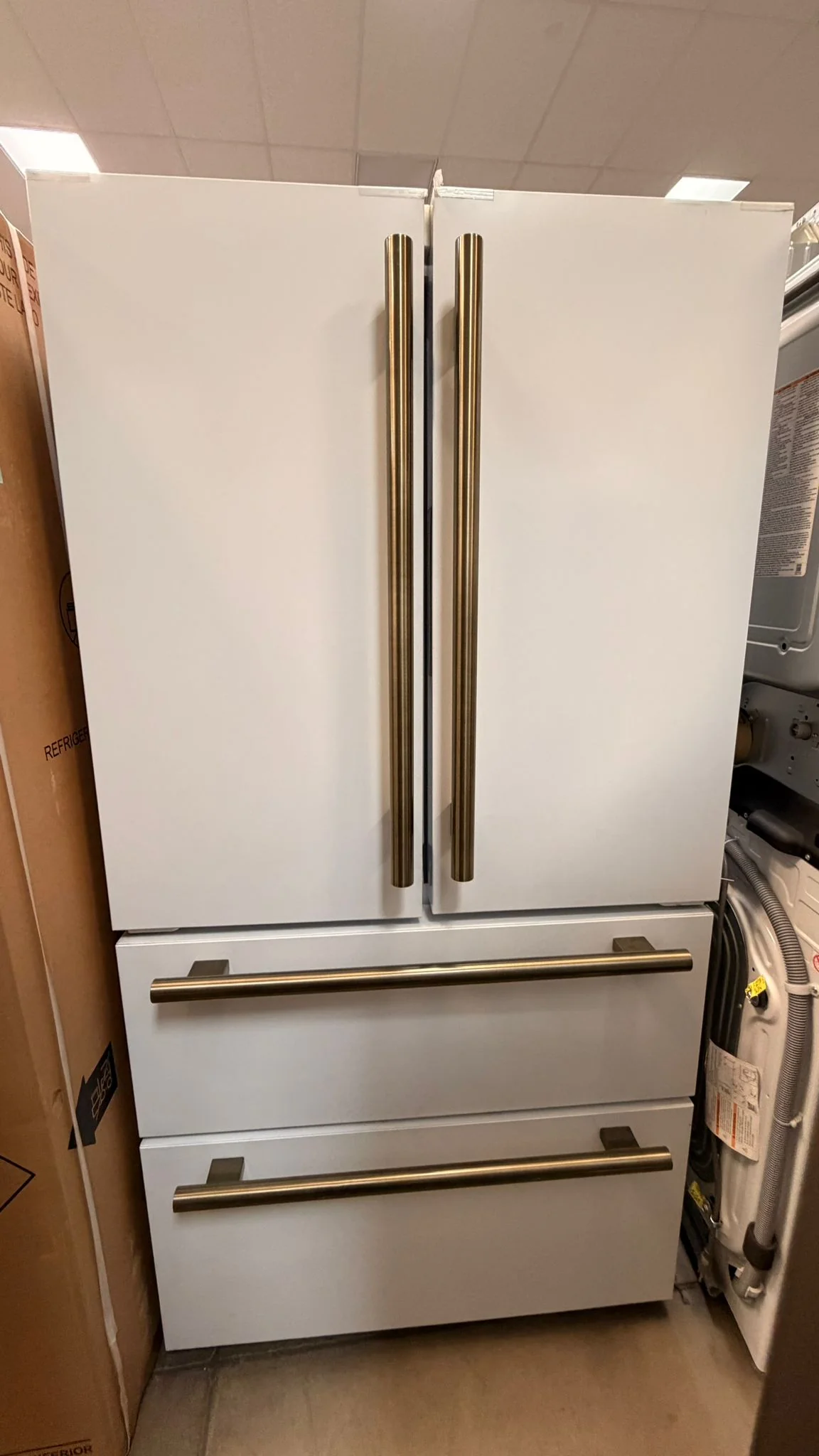 FFRBI1820-36W - REFRIGERATORS - Forno - French 4-Door - White - Open Box - Image 6