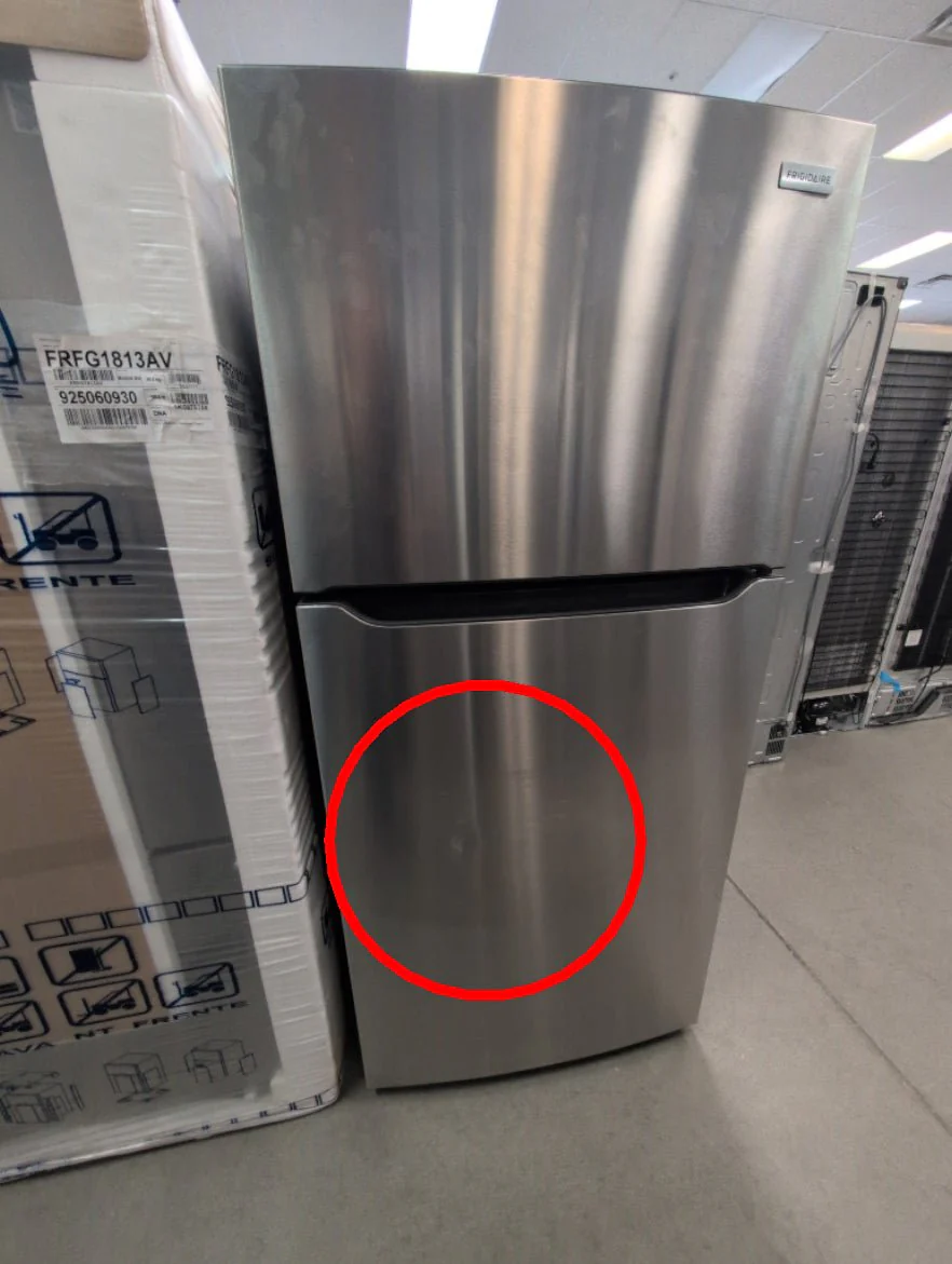 FFTR2045VS - REFRIGERATORS - Frigidaire - Top Freezer - Stainless Steel - Open Box - Image 2