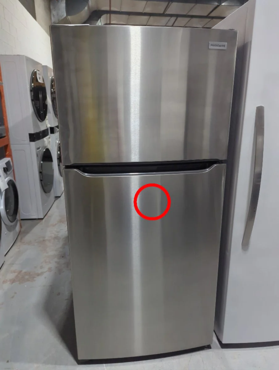 FFTR2045VS - REFRIGERATORS - Frigidaire - Top Freezer - Stainless Steel - Open Box - Image 2