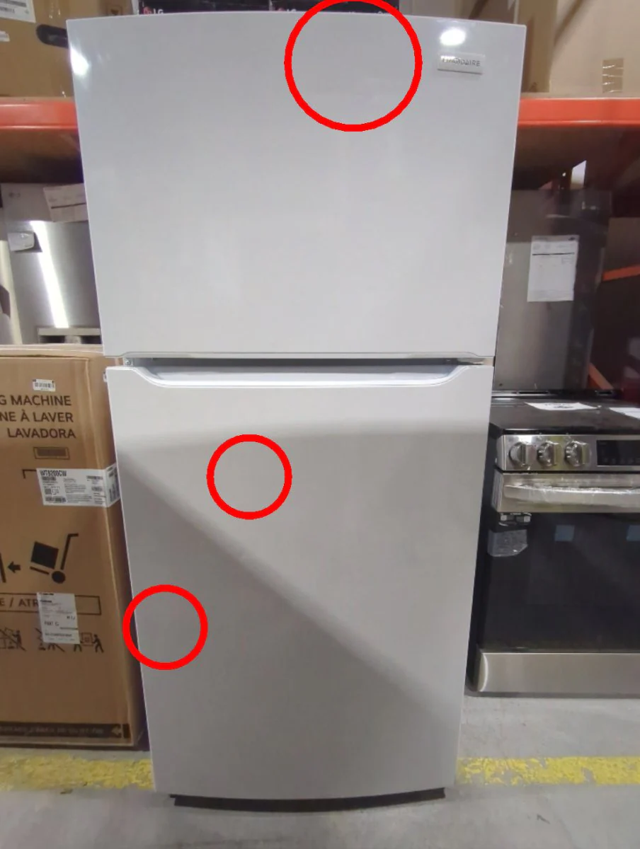 FFTR2045VW - REFRIGERATORS - Frigidaire - Top Freezer - White - Open Box - Image 2
