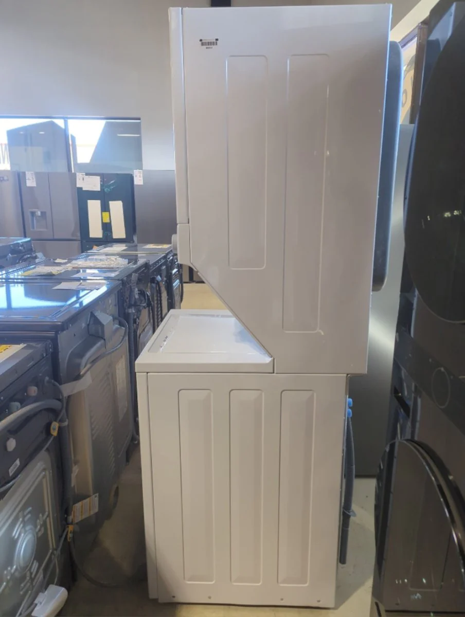FLCE752CAW - LAUNDRY CENTERS - Frigidaire - Stacked Washer/Dryer - Electric - White - Open Box - Image 4