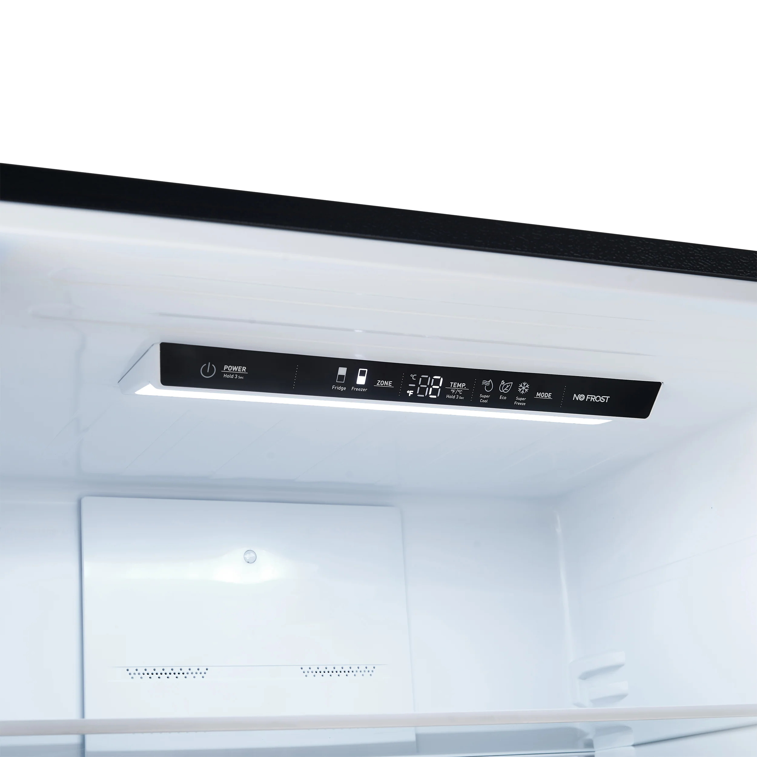Forno Milano Espresso 31-Inch Bottom Freezer Refrigerator, Black, 17.2 cu.ft Capacity, Energy Efficient - Image 15