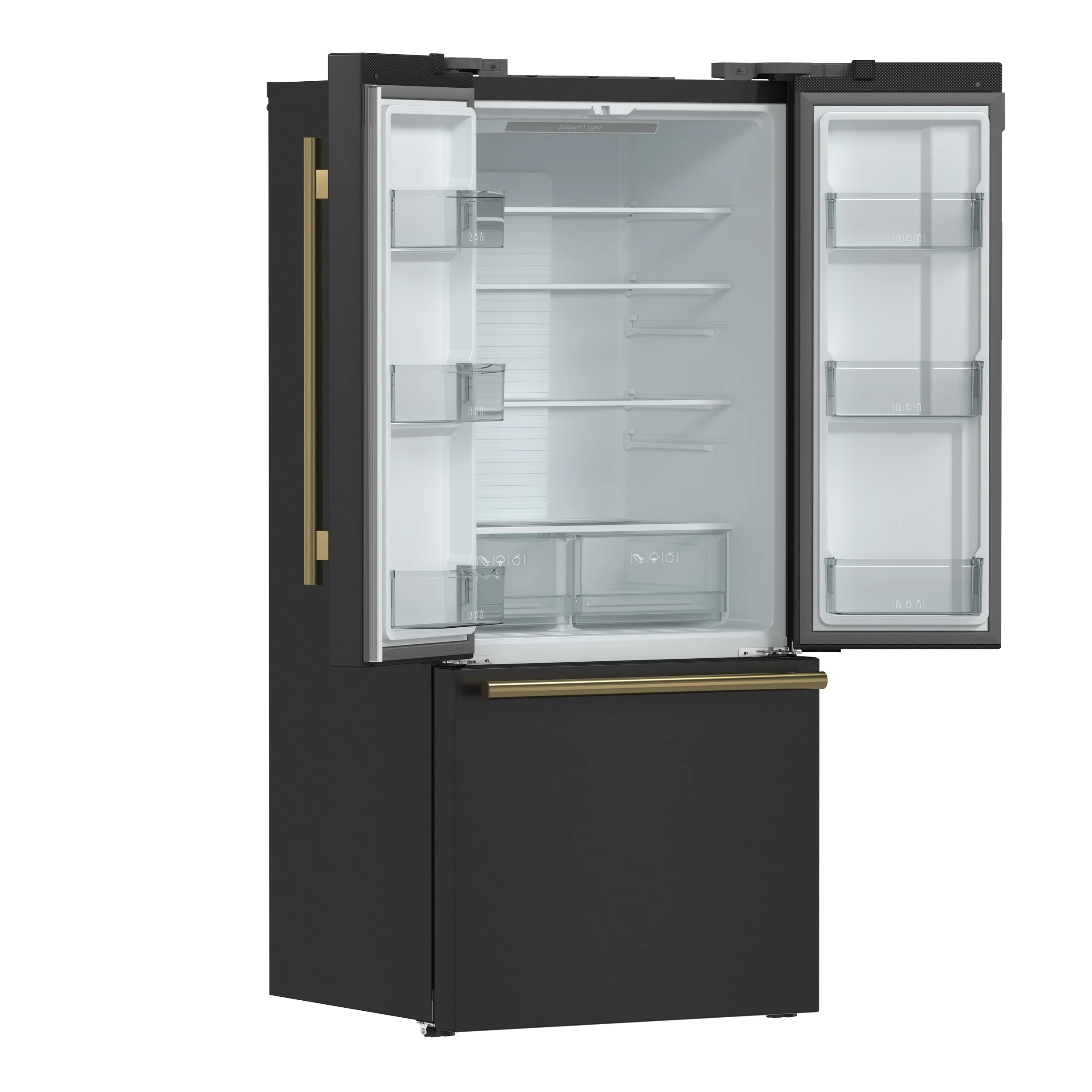 FORNO 2-Piece Black Kitchen Bundle - 30" Induction Range and 31" Bottom Freezer Refrigerator - Image 15