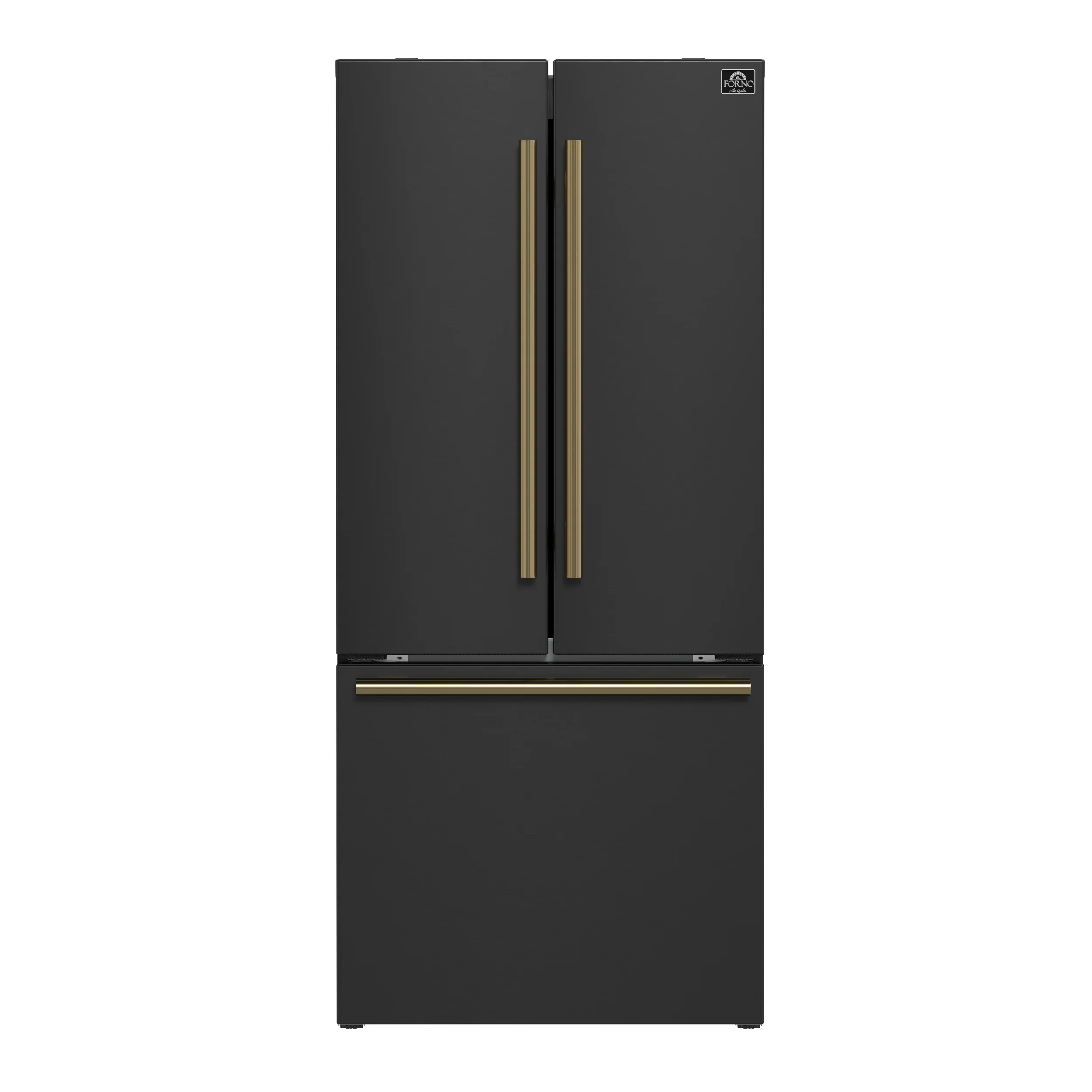 FORNO 2-Piece Black Kitchen Bundle - 30" Induction Range and 31" Bottom Freezer Refrigerator - Image 20