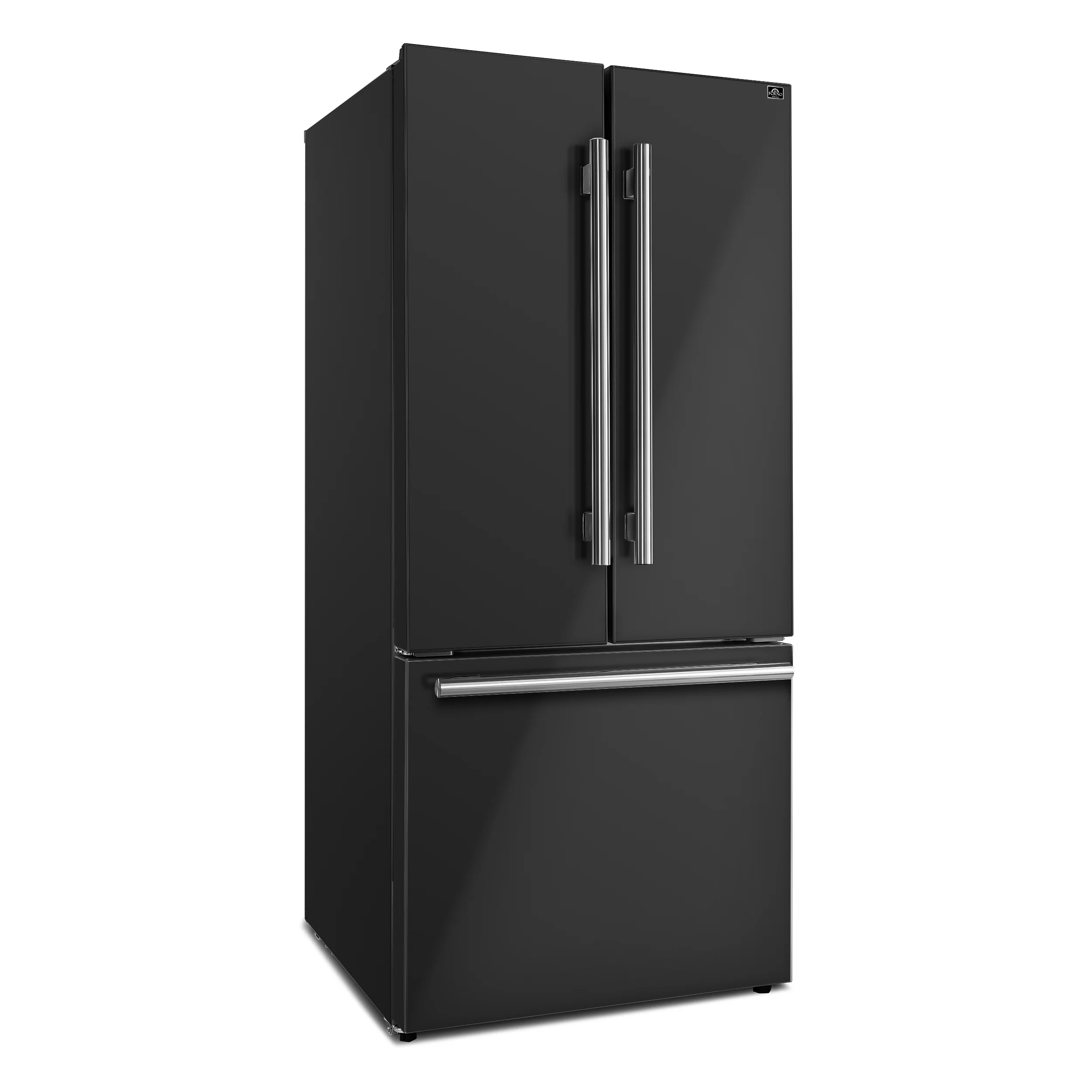 FORNO 2-Piece Black Kitchen Bundle - 30" Induction Range and 31" Bottom Freezer Refrigerator - Image 5