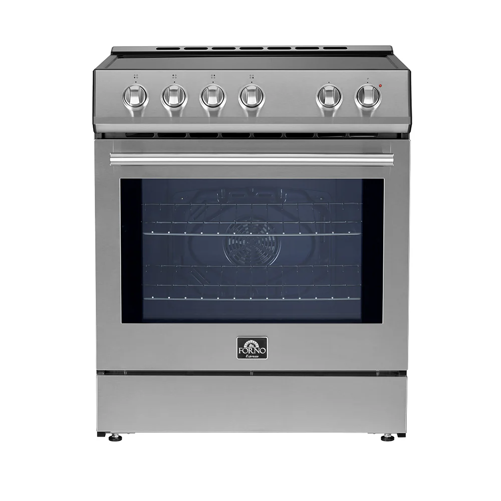 FORNO 2-Piece SS Kitchen Bundle - 30" Induction Range and 31" Bottom Freezer Refrigerator - Image 24