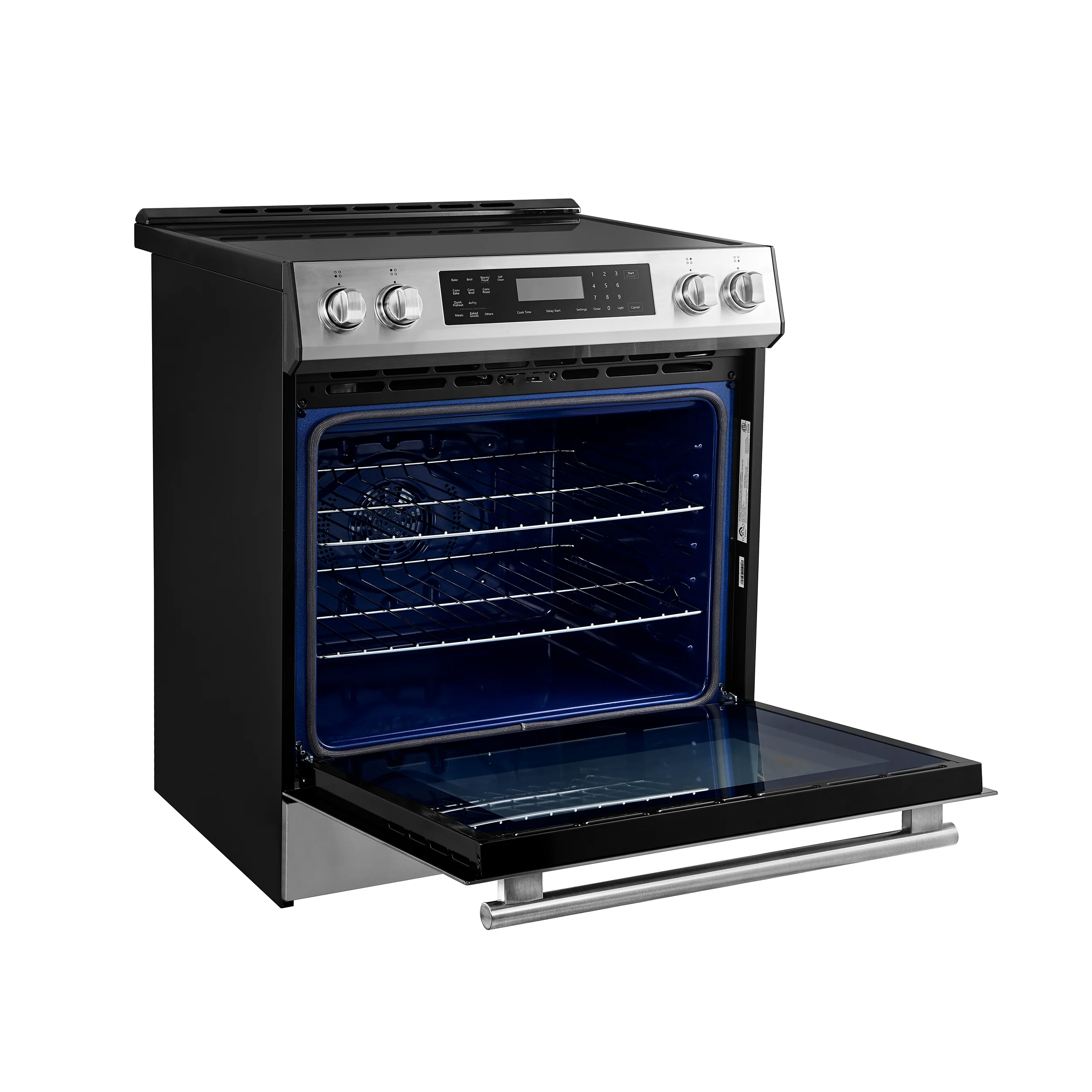 FORNO 2-Piece SS Kitchen Bundle - 30" Induction Range and 31" Bottom Freezer Refrigerator - Image 19