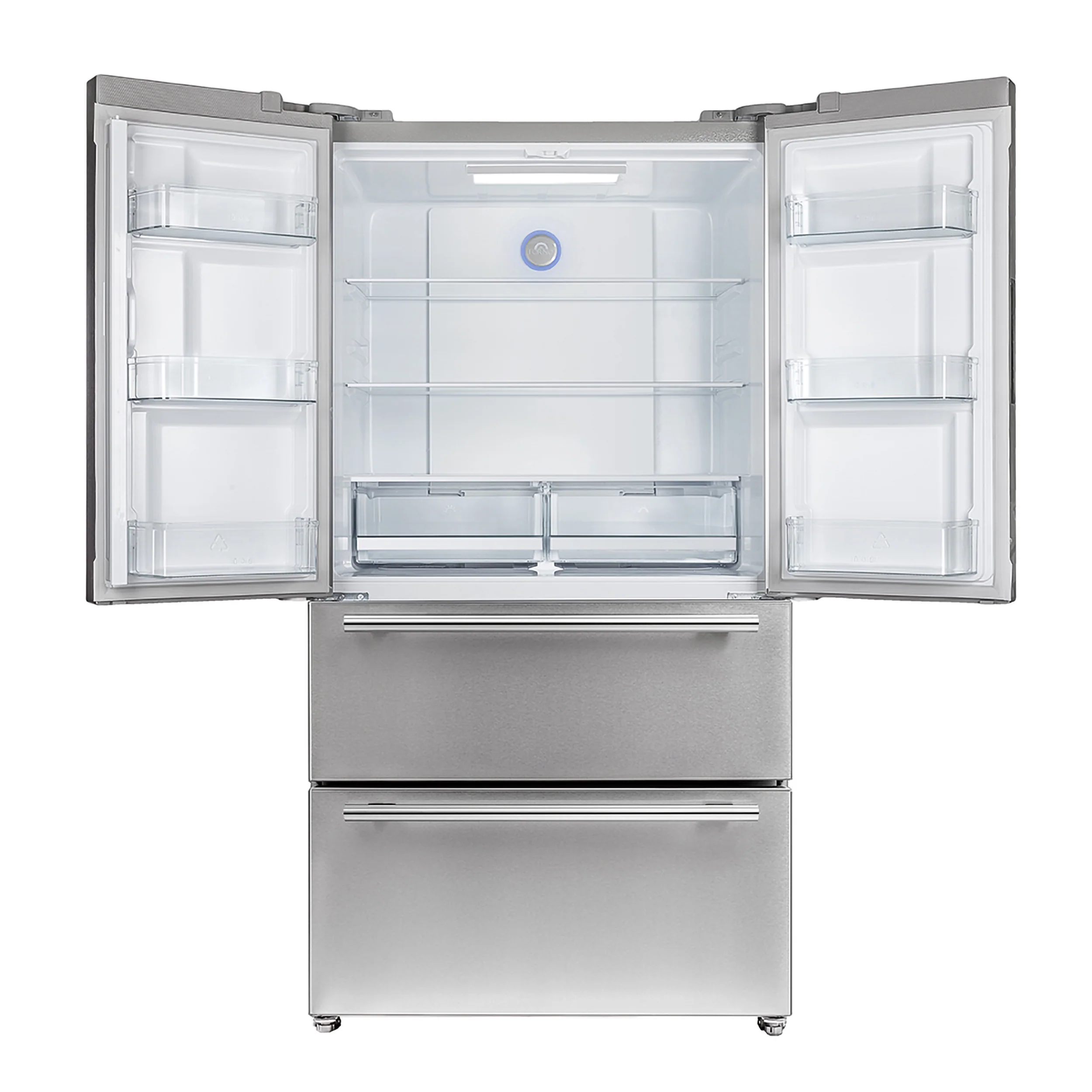 FORNO 2-Piece SS Kitchen Bundle - 30" Induction Range and 36" Bottom Freezer Refrigerator - Image 7