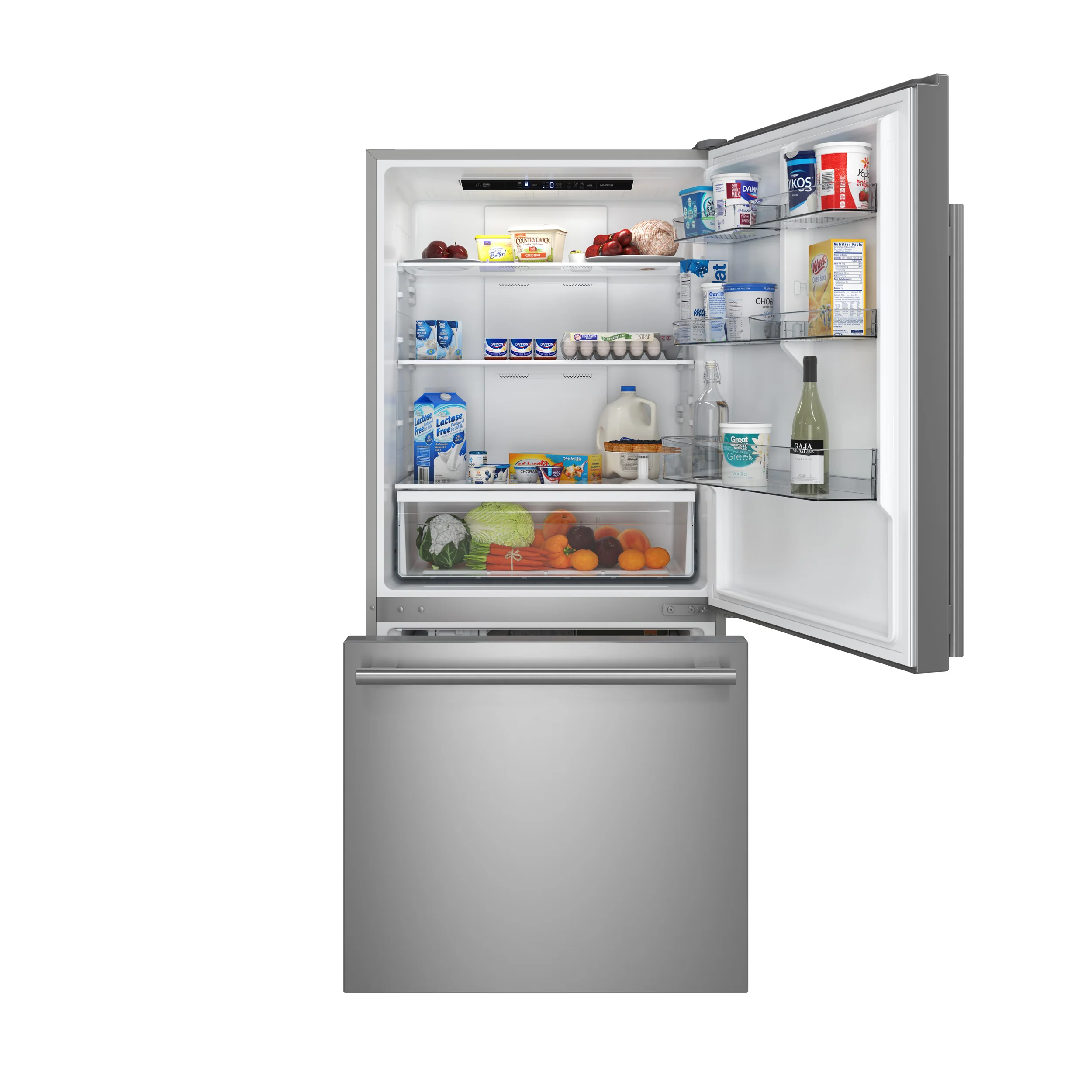 FORNO 2-Piece SS Kitchen Bundle - 30" Induction Range and 31" Bottom Freezer Refrigerator - Image 12