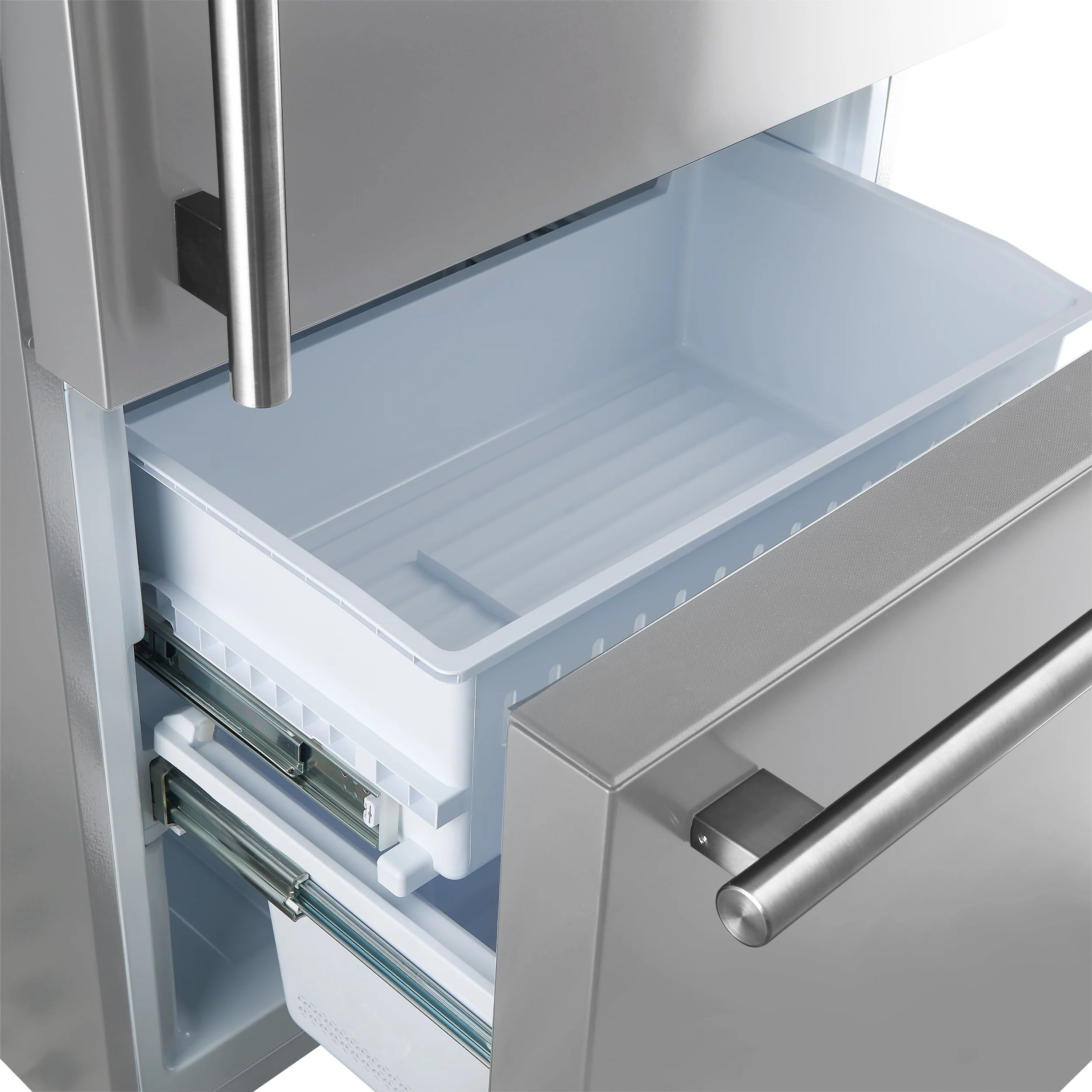 FORNO 2-Piece SS Kitchen Bundle - 30" Induction Range and 31" Bottom Freezer Refrigerator - Image 4