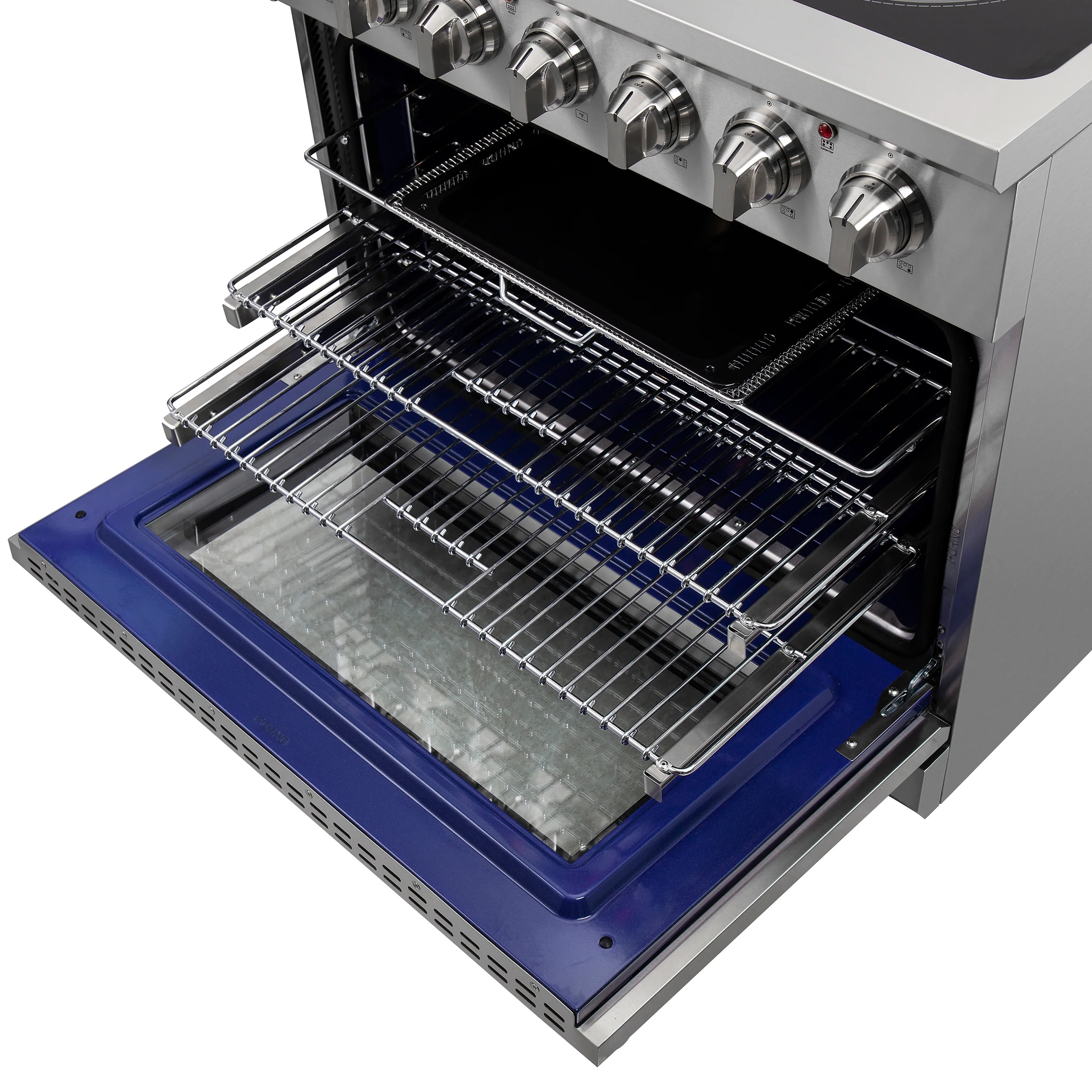 Forno Massimo 36-Inch Freestanding Chef Door Electric Range, True Convection Oven - Image 7