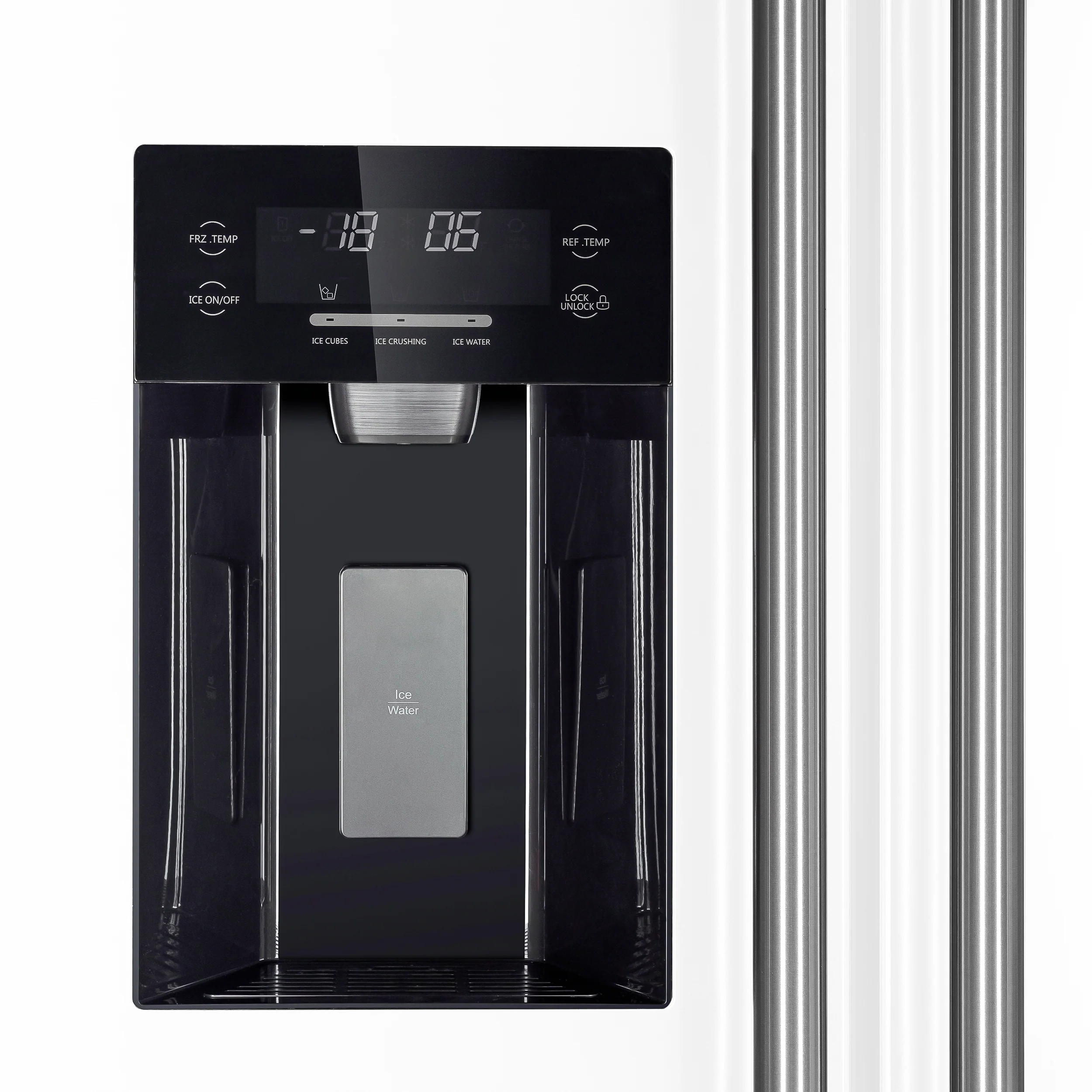 Forno Salerno Espresso 36-Inch White Side-by-Side Refrigerator, 20 Cu. Ft., Frost-Free, Ice & Water Dispenser, ENERGY STAR Certified - Image 9
