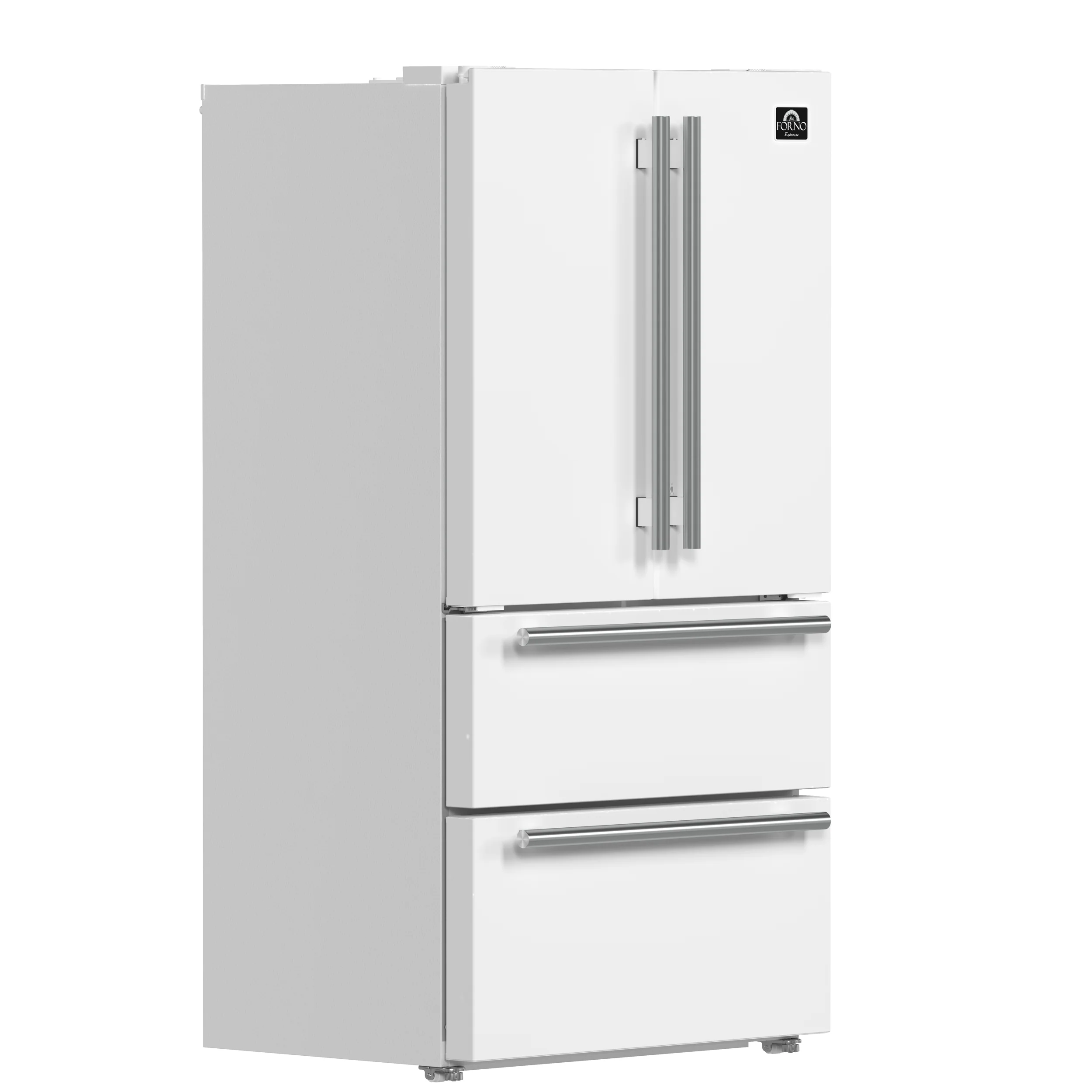 Forno Moena Espresso 36-Inch White French Door Refrigerator, 19.2 Cu. Ft., Frost-Free, Automatic Ice Maker, ENERGY STAR Certified - Image 4